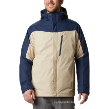oem service mens winter jackets for contrast color